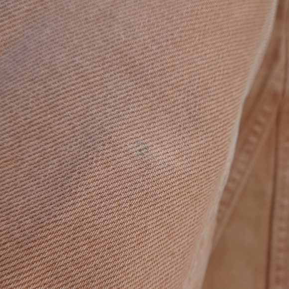 We The Free Rust Boho Distressed 100% Cotton Sz 26 Denim Mini Skirt - Picture 12 of 12